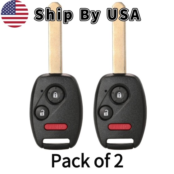 Honda 3 Button Remote Head Key 2007-2015 For MLBHLIK-1T